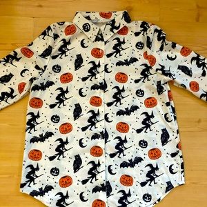 Halloween Button-Down, Size Medium
